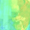 Охотничьи Угодья地形图、海拔、地势