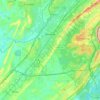 Bessemer地形图、海拔、地势