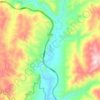 勐波罗河地形图、海拔、地势