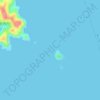 青岩地形图、海拔、地势