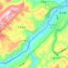 赤水河地形图、海拔、地势