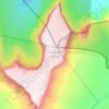 Monte Roraima地形图、海拔、地势