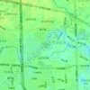 浣花溪公园地形图、海拔、地势