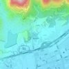 斗顶水库地形图、海拔、地势