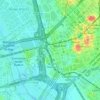 Dealey Plaza地形图、海拔、地势