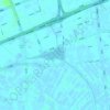 龙溪湖公园地形图、海拔、地势