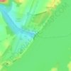 Cherokee Dam地形图、海拔、地势