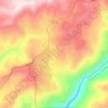 Dorrington地形图、海拔、地势