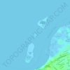 绿岛地形图、海拔、地势