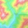 唐家河地形图、海拔、地势