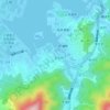 末石公園地形图、海拔、地势
