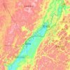 樟江地形图、海拔、地势