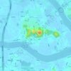 马冈青年农场地形图、海拔、地势