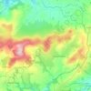 Preseli Mountains地形图、海拔、地势