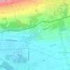 Mauren地形图、海拔、地势