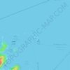 鴨洲地形图、海拔、地势