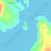 Carney Island地形图、海拔、地势