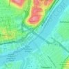 Sawyer Point Park地形图、海拔、地势