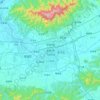 金华市地形图，海拔，地势