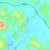 新惠地形图,海拔,地势