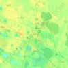 大庆市地形图,海拔,地势