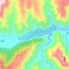 霍尔地形图,海拔,地势