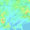 乳山市地形图,海拔,地势