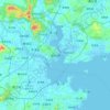 泉州市地形图,海拔,地势