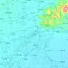 三河市地形图,海拔,地势
