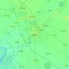 盘锦市地形图,海拔,地势