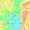 沾益区地形图,海拔,地势