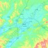 瑞金市地形图，海拔，地势