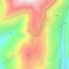 Namka Tashi Lhakhang地形图,海拔,地势