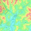 武夷山市地形图,海拔,地势