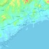 海阳市地形图,海拔,地势