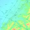 海城市地形图,海拔,地势