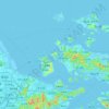 册子岛地形图,海拔,地势