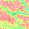 玉树市地形图,海拔,地势