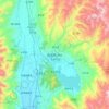 西昌市地形图,海拔,地势