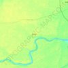 临河乡地形图,海拔,地势