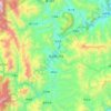 马边县地形图,海拔,地势