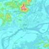安庆市地形图,海拔,地势