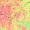 黔东南苗族侗族自治州地形图，海拔，地势