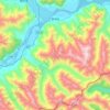 羌纳乡地形图,海拔,地势