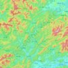 开化县地形图，海拔，地势