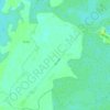 沙湖山管理处地形图,海拔,地势