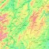 松桃苗族自治县地形图，海拔，地势