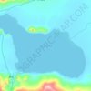 错母折林地形图,海拔,地势
