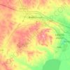 满洲里市地形图,海拔,地势