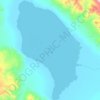 仓木错地形图,海拔,地势